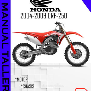 MANUAL TALLER (04-09) HONDA CRF 250