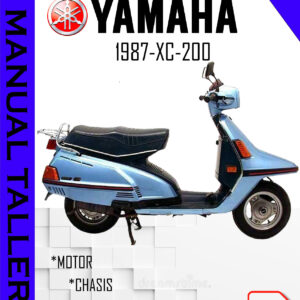 MANUAL TALLER (1987) YAMAHA XC-200
