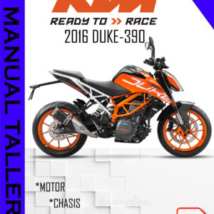 MANUAL TALLER (2016) KTM DUKE 390